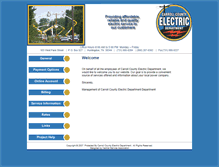 Tablet Screenshot of ccelectric.org