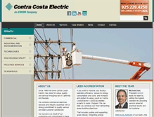 Tablet Screenshot of ccelectric.com